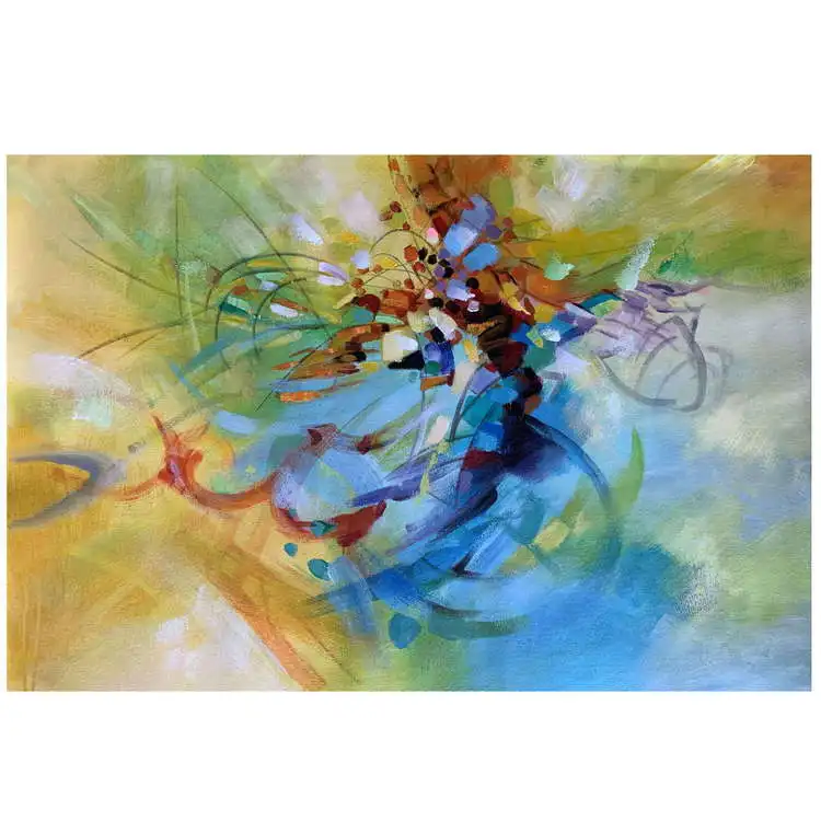 Handmade Modern Home Decor Textured Canvas Wall Art  Abstract oil  paintings