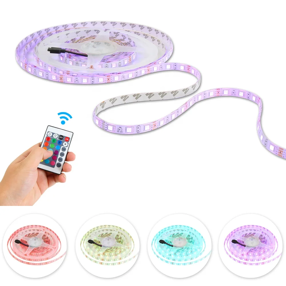 Китайский новый продукт светодиодная RGB подсветка с дистанционным управлением 12 В для помещений водонепроницаемая Лидер продаж 2020 5050