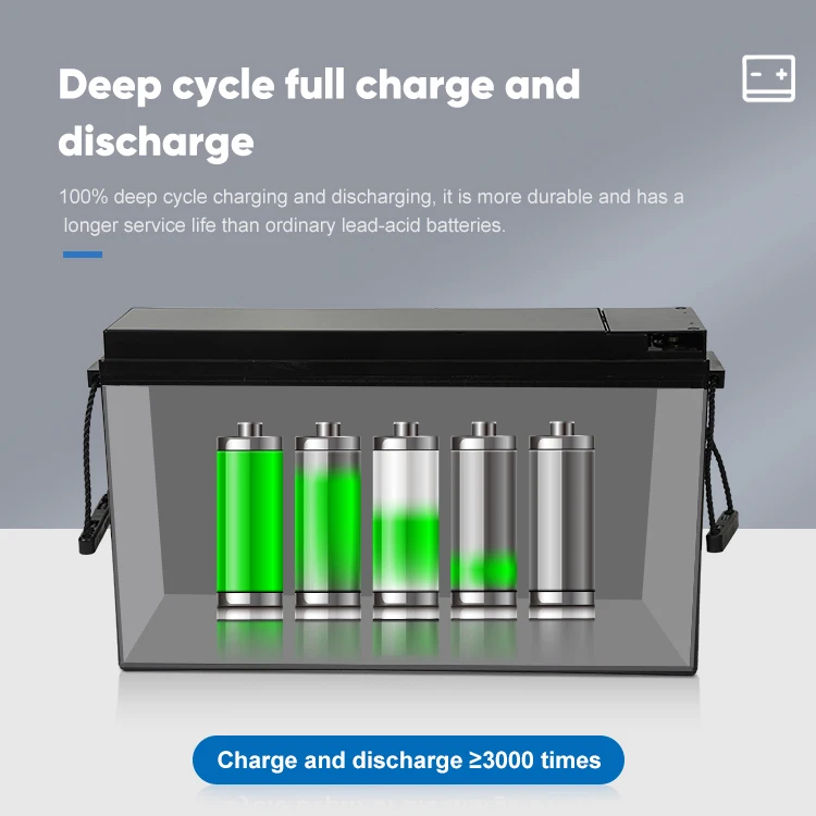 Dongle Factory Direct DBF180-12 12V 180Ah Inverter Storage AGM Lead Acid Solar Gel Battery