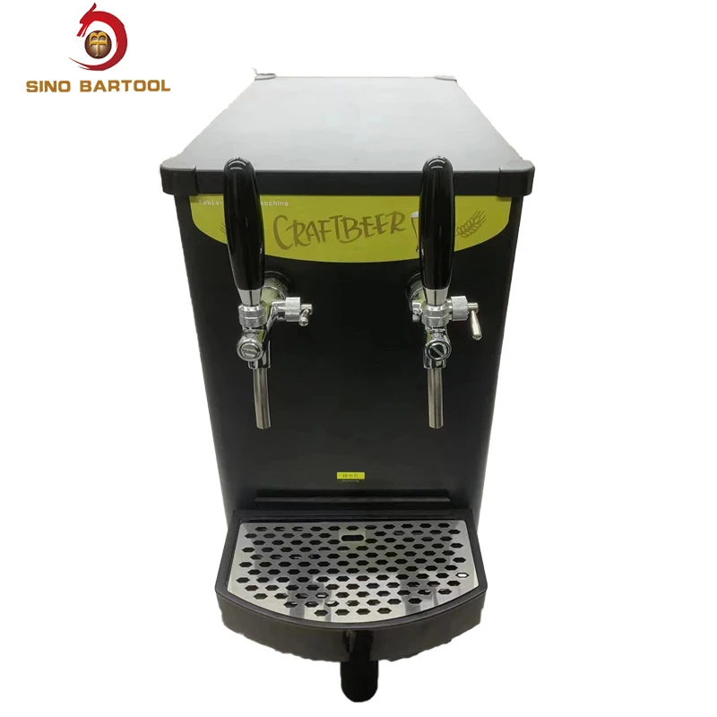 Foaming Door Beer Bar Fridge Upright Chiller Beer Display Fridge with Tap super deluxe keg fridge