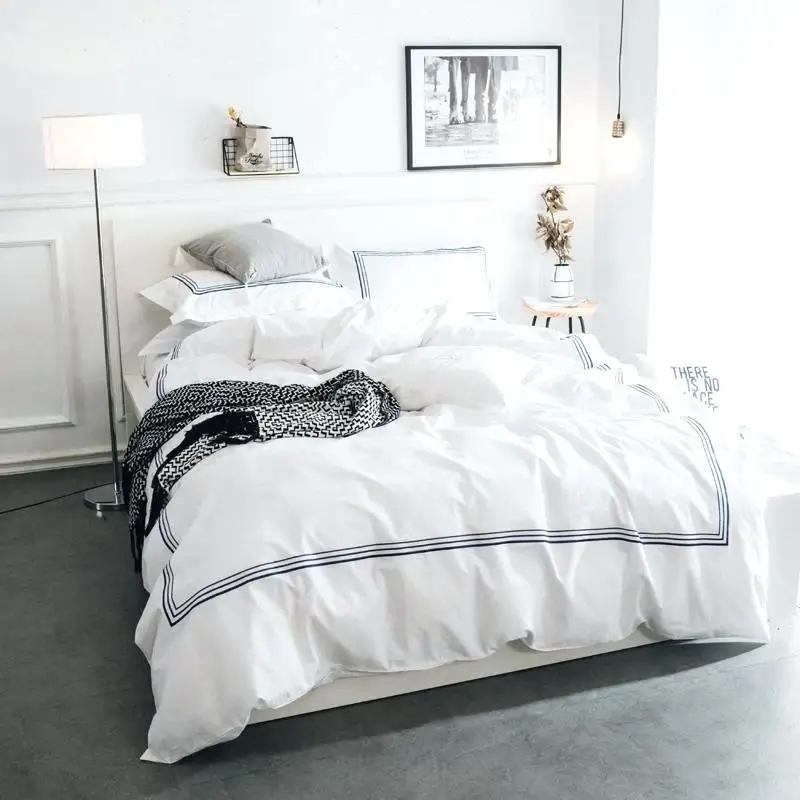 high density Egyptian cotton 400tc 500tc fabric for 5 star luxury hotel making bedding set