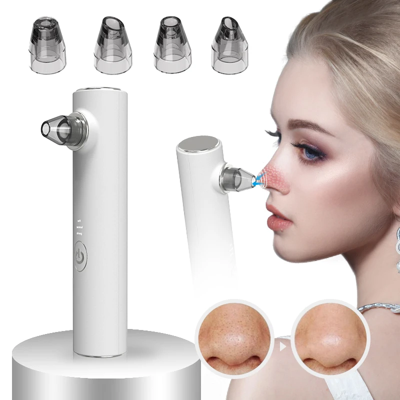 Wholesale Facial Pore Cleaner Tool Blackhead Suction Electric Facial Blackhead Remover Vacuum Face Cleaner