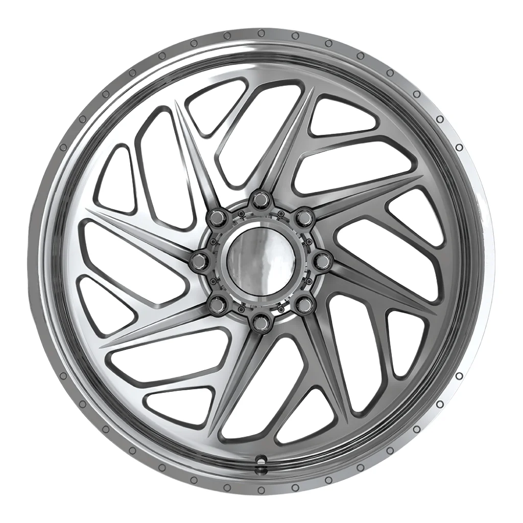 Hot Sale Custom Polished Forged Truck Wheel 6X135 8X170 20 22 24 26 28 30 Inch Made Alloy/Aluminum Ford F150 F250 F350 F450 4x4