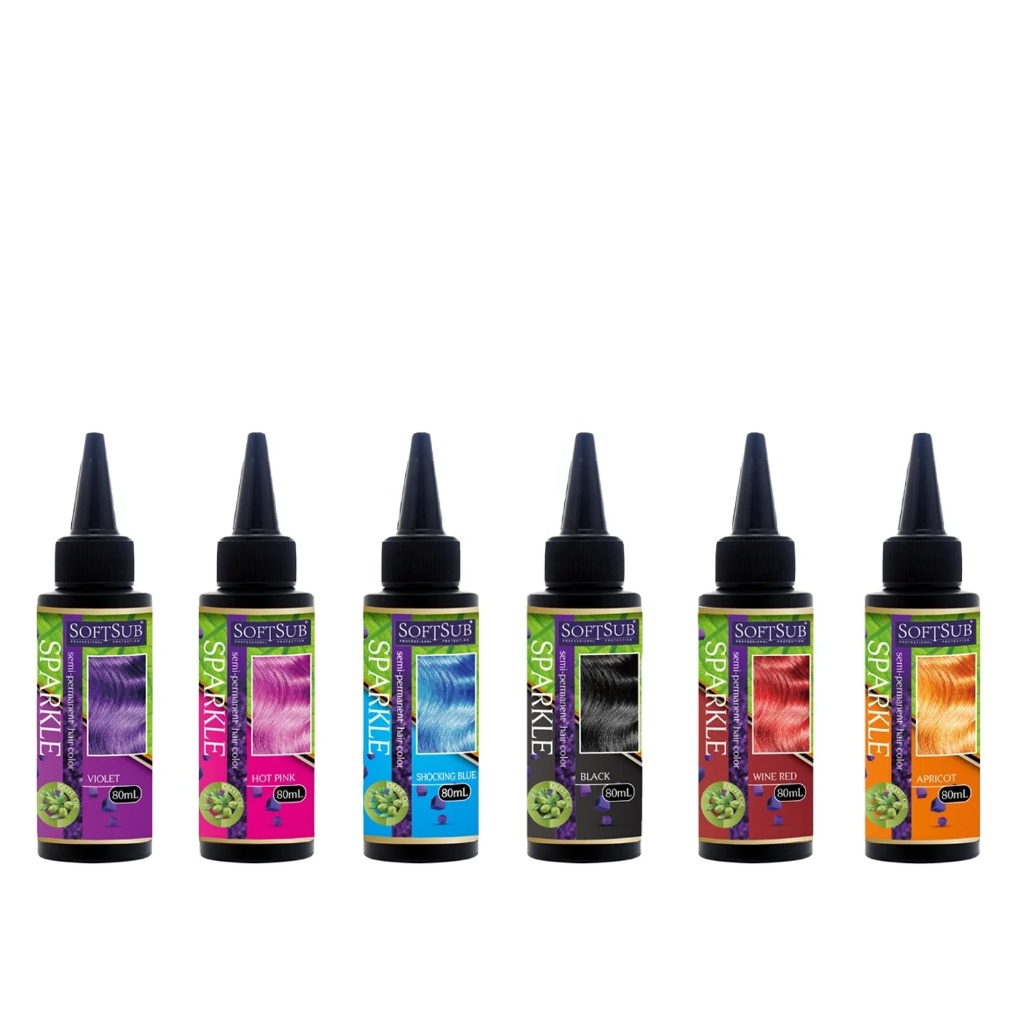 hot sale semi-permanent hair color dye cream for beauty salon home using good quality long lasting several shampoo