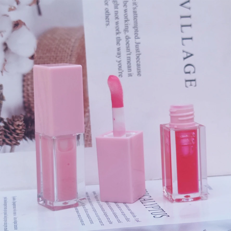 Best Selling Lip Balm Private Label Good Smell Organic Moisturizer Fruit Lip Plumper Long Lasting Non Sticky Lip Oil