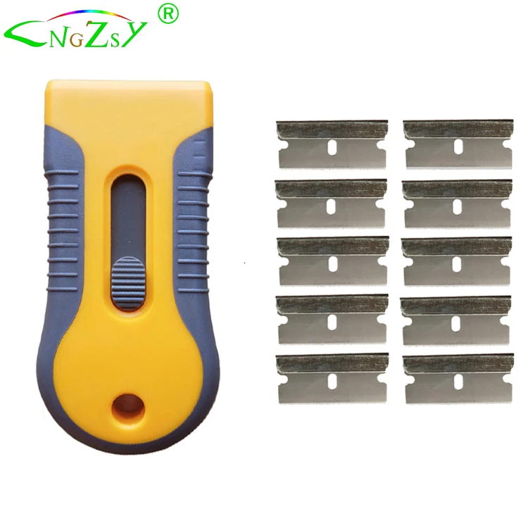 CNGZSY Vinyl Wrapping Sticker remover Safety Razor Blade Scraper for Ceramic E16
