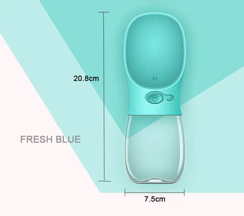 Outdoor Drinking Portable Dog Travel Water Bottle Travel Food Grade Portable Dog Water Bottle