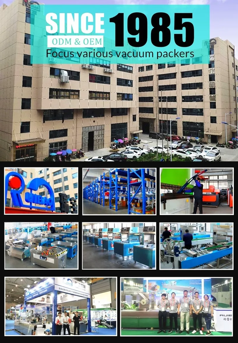 external vacuum packaging machine nitrogen flush nozzle type aluminium vacume bags sealer for fruit vegetable