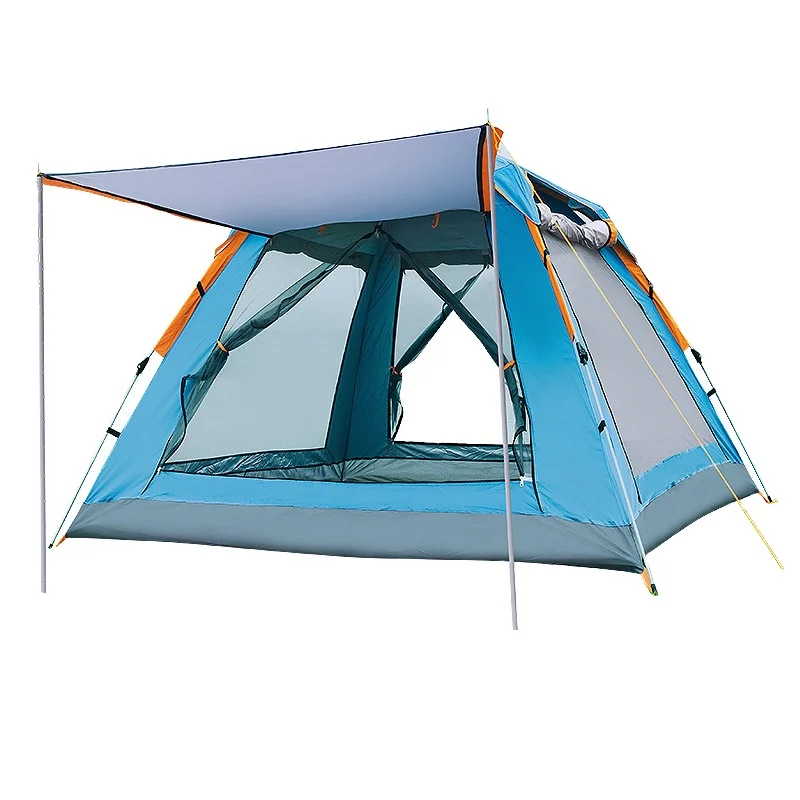 Hiking Outdoor Camping Tent Waterproof Portable Family Tent Automatic Tent For Traveling