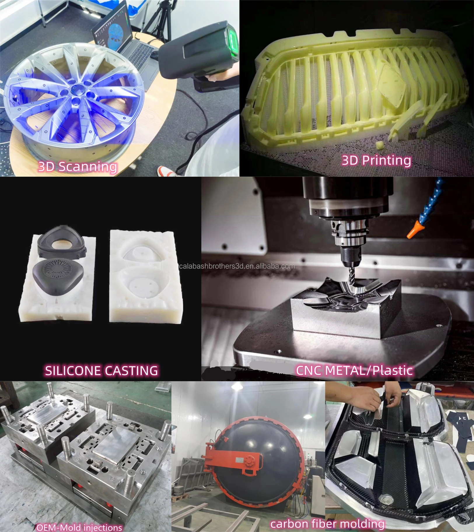 carbon fiber molding b