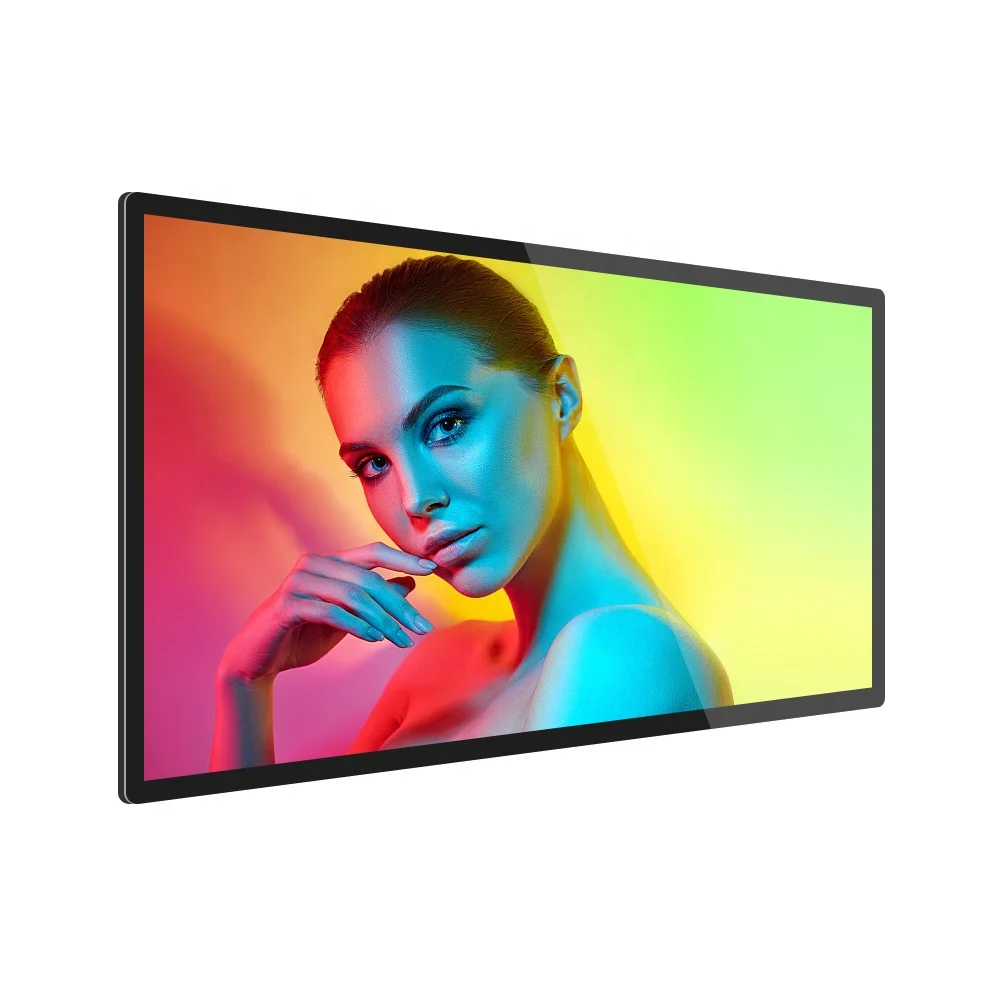 LED Ads Screen B2B Menu Boards Advertising Media Player Wall Mount Hanging Digital Signage And Displays