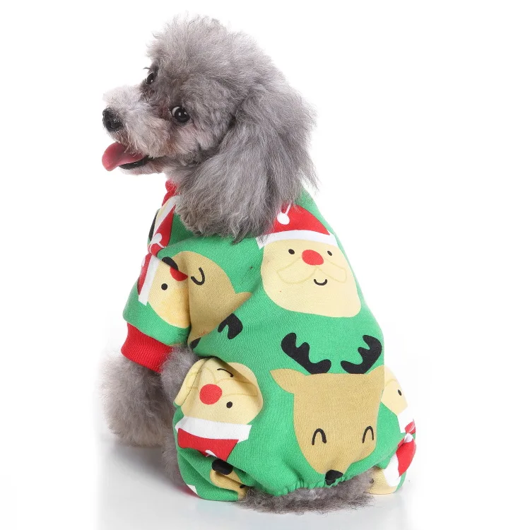 JXANRY  2022 Pet Festival Jumpsuits Dog Cute Popular Clothes Dog Christmas Wearing Manufacture