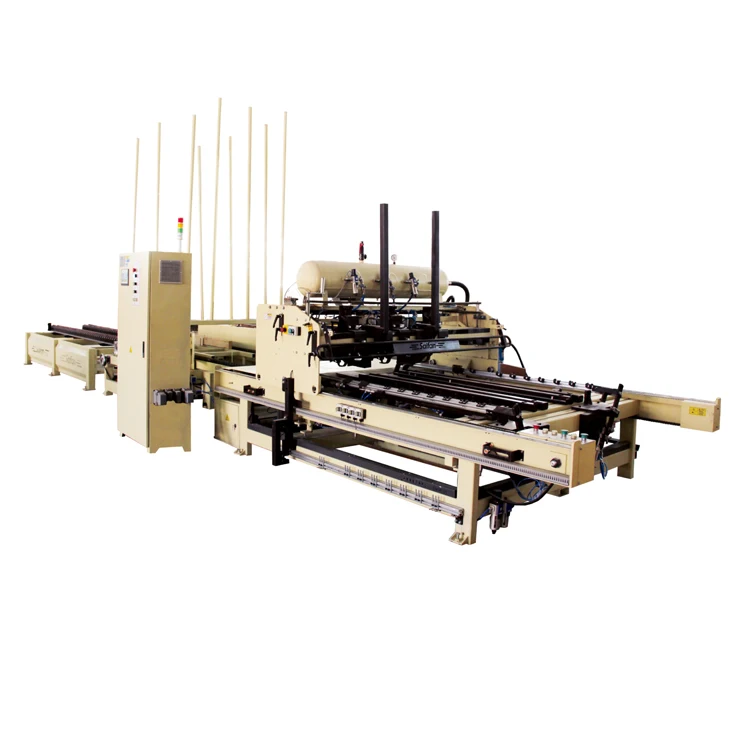 SF9026 Semi-auto Vertical Stringer Wood Pallet Nailing Machine Line