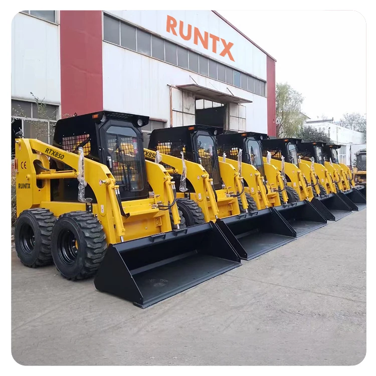 Earth-moving machinery track skid steer loader 450kg 600kg 650kg skid steer loader