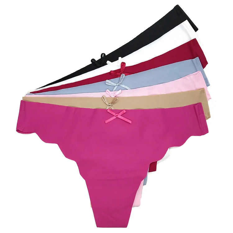 Yun Meng Ni Sexy Girls Seamless Thong Panties for Women Underwear Seamless Thongs