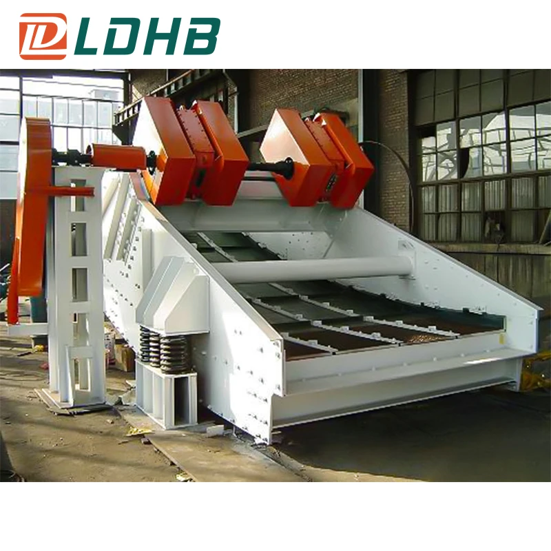 Factory price mining vibrating double deck banana screen