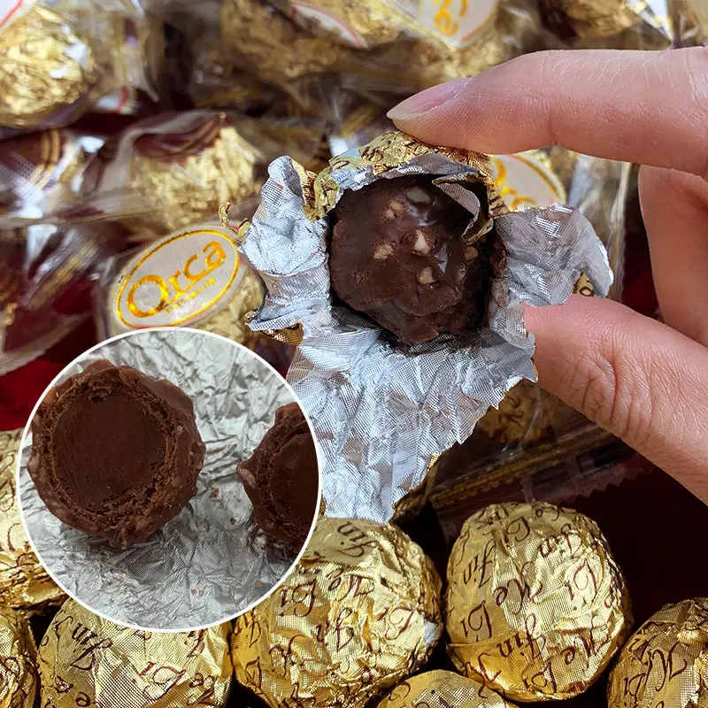 Конфеты Choklate от производителя конфеты на День Св. Валентина Choco пасхальный арахис золотой необработанные смесь печенье шарик шоколад