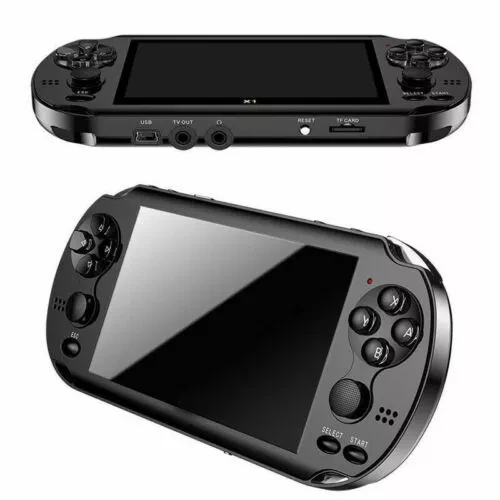 Игровая консоль PSP с экраном 4,3 дюйма, 32 бит, портативные игровые приставки, портативная консоль 8 ГБ для игр, 10000 + игровая камера