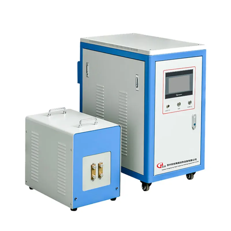 2021 60kw PLC Touch Screen High Frequency induction heating machine induction heater