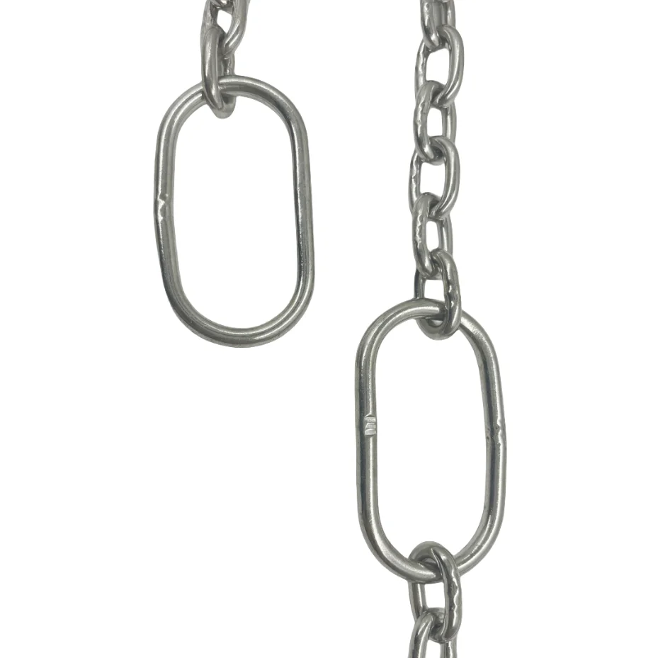 6mm  Stainless Steel Welded SUS304 316 Pump Lifting Chain