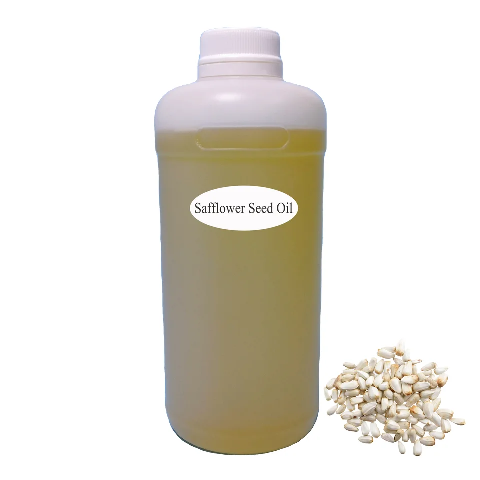 Wholesale Pure Natural Food Grade Safflower Seed Oil Cold Pressed With High Linoleic