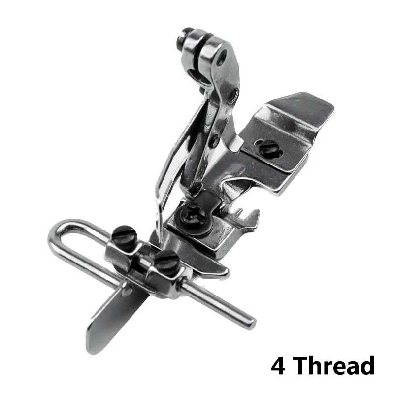 Middle Guide Presser Foot Fit Pegasus EX3200 EX5200 Siruba 988 JACK 798 Industrial Overlock Sewing Machine High Shank 4/5 Thread