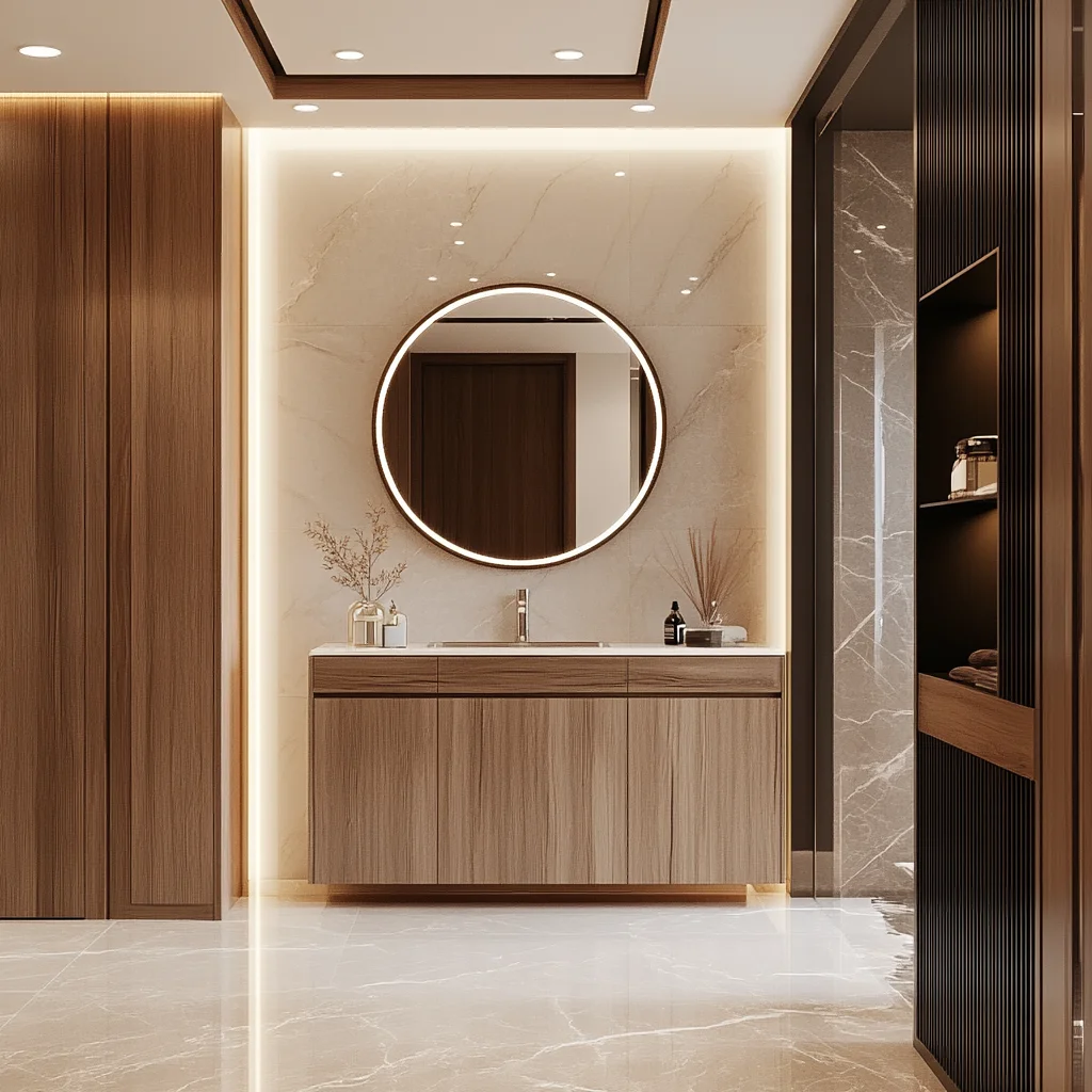 New arrival high quality modern bathroom cabinets luxury Bathroom cabinet set