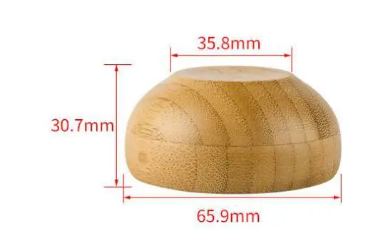 handmade eco friendly DIY cosmetic masking mixing tools bamboo wooden bowl bamboo spatula spoon