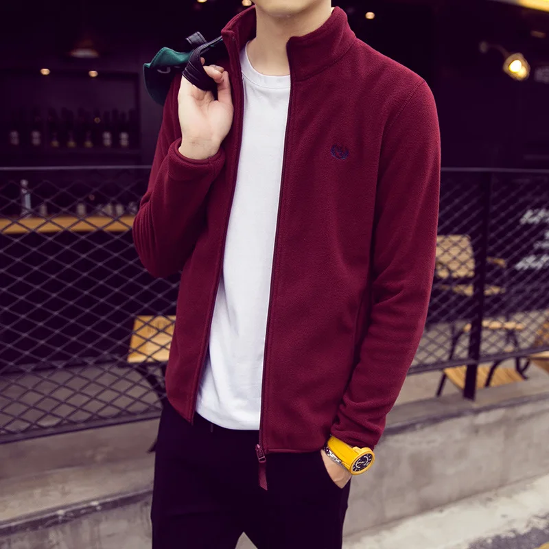 Factory direct sale multicolor optional brushed polyester polar velvet fleece fabric for garment