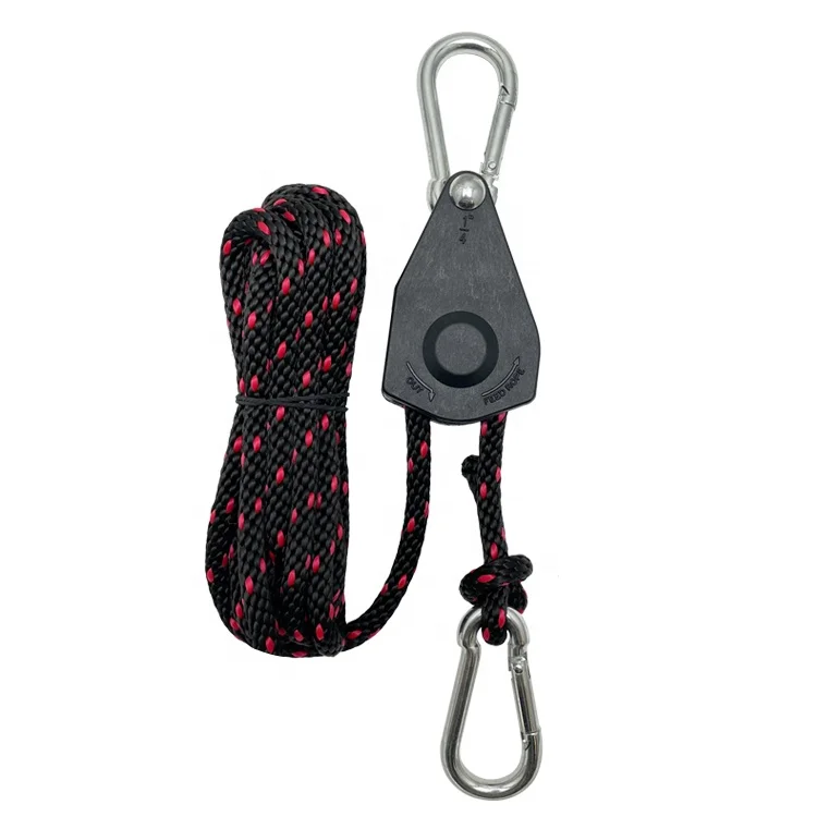 Карабин 1/4 дюйма, веревочный замок, вешалка для лодки, веревка с трещетками для тяжелых условий эксплуатации в лодке