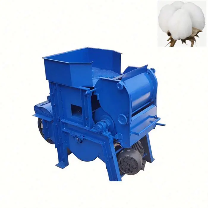Factory Farm Use Automatic Delinting Price Gin Saw Blade Motes Seed Removing Portable Cotton Ginning Machine