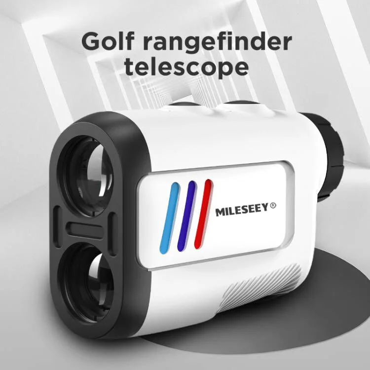 Mileseey PF2E 600M Laser Outdoor Sports Rangefinder Golf Rangefinder with Flag-Lock Speed Distance Meter Slope Adjusted