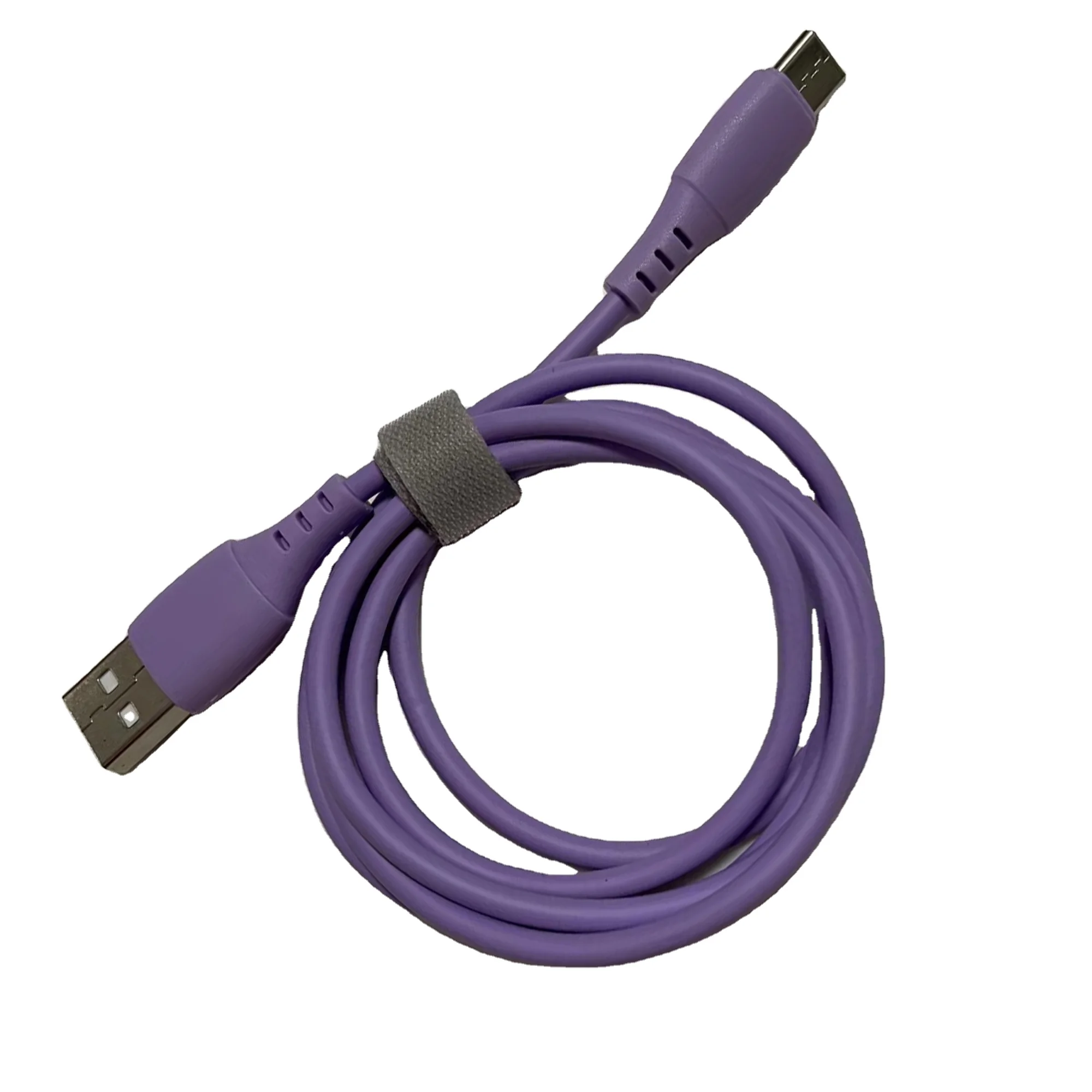 PUJIMAX Silicone c type mobile phone fast charging usb data cable type c charger cables for samsung huawei realme