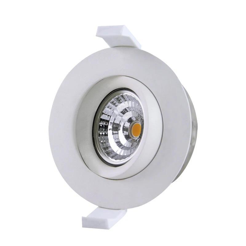 2020 hot DIM to warm 2000k to 2800k  83 cutout Gyro led cob downlight with 5yrs warranty