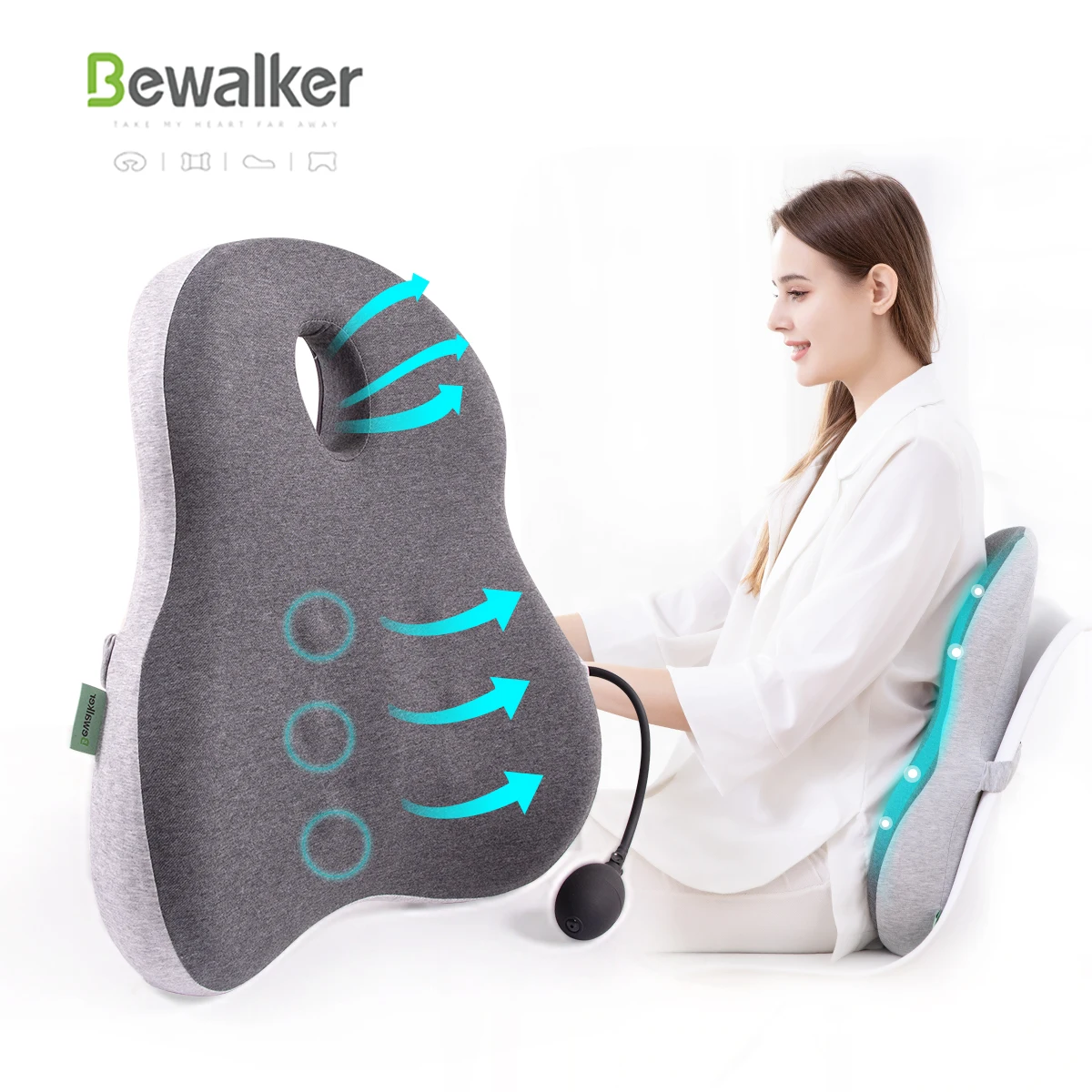 Custom logo and color Car Seat Covers Full Set Universal Luxury memory foam Car Seat Cushions  For Cars