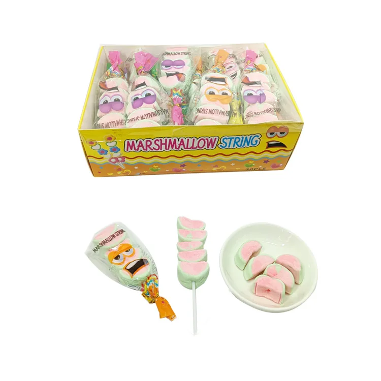 Marshmallow String Wholesale Halal Bulk Marshmallow String Candy Manufacturer Sweet Candy