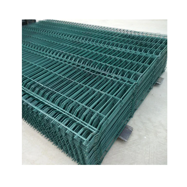 galvanized welded wire fence 3D triangle fence panel Guangzhou