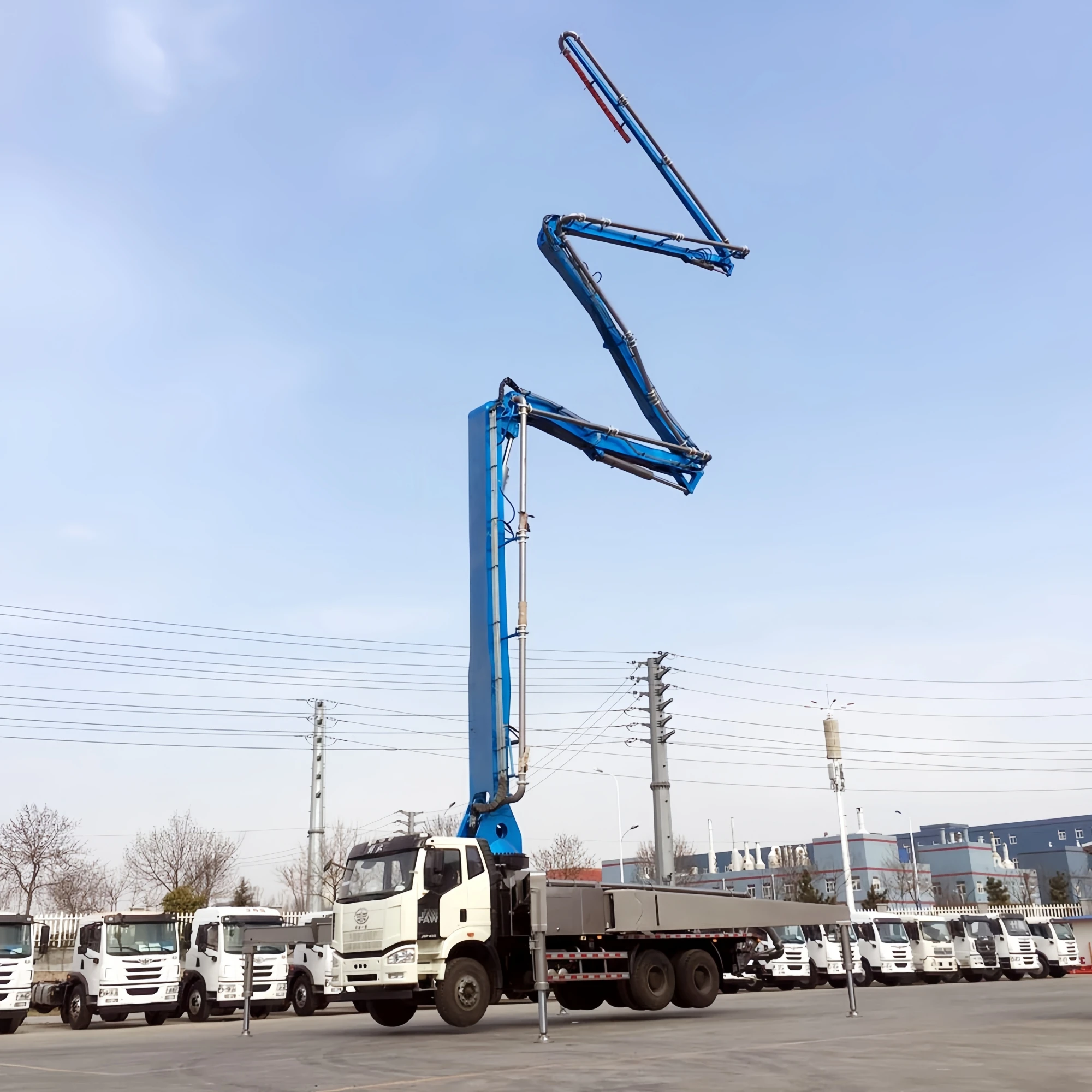 Бетононасос JIUHE 25 м 30 38 52 58 62 70