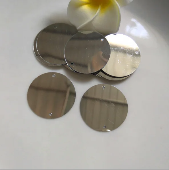 
50mm flat round sequins loose sequins 