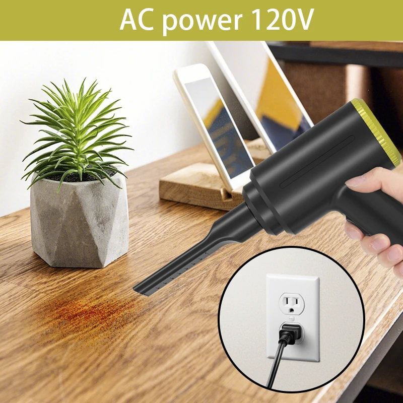 Powerful AC Air duster with 18KPa suction power 180g blowing force OEM ODM orders are welcomed 48000RPM 260W/500W