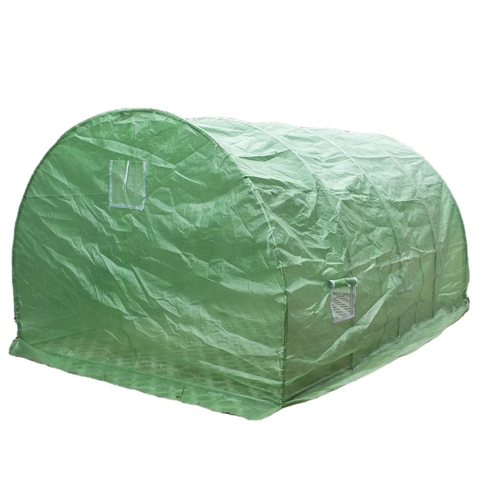 Hot sale galvanized steel structure  agricultural greenhouse home garden greenhouse