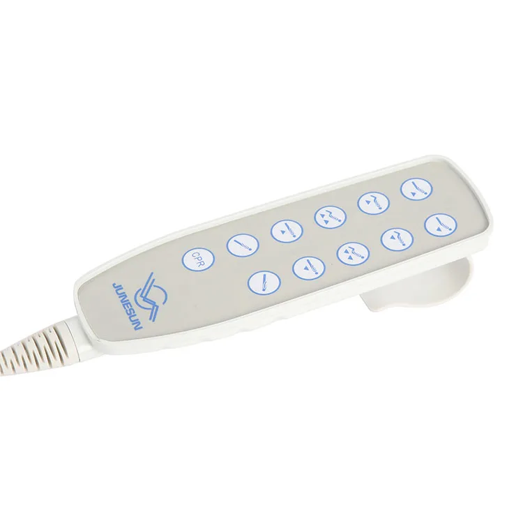 medical bed electric bed patient cot stretcher remote controller linear actuator wired remote control with cpr function
