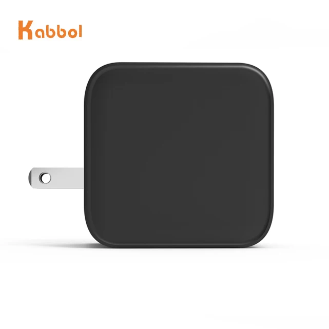 GaN Charger OEM 3 Port PD GaN 61W Wall/Travel Adapter PPS QC30 QC40 GaN Technology PD Port with US/EU/PSE/KC Plug for Laptops