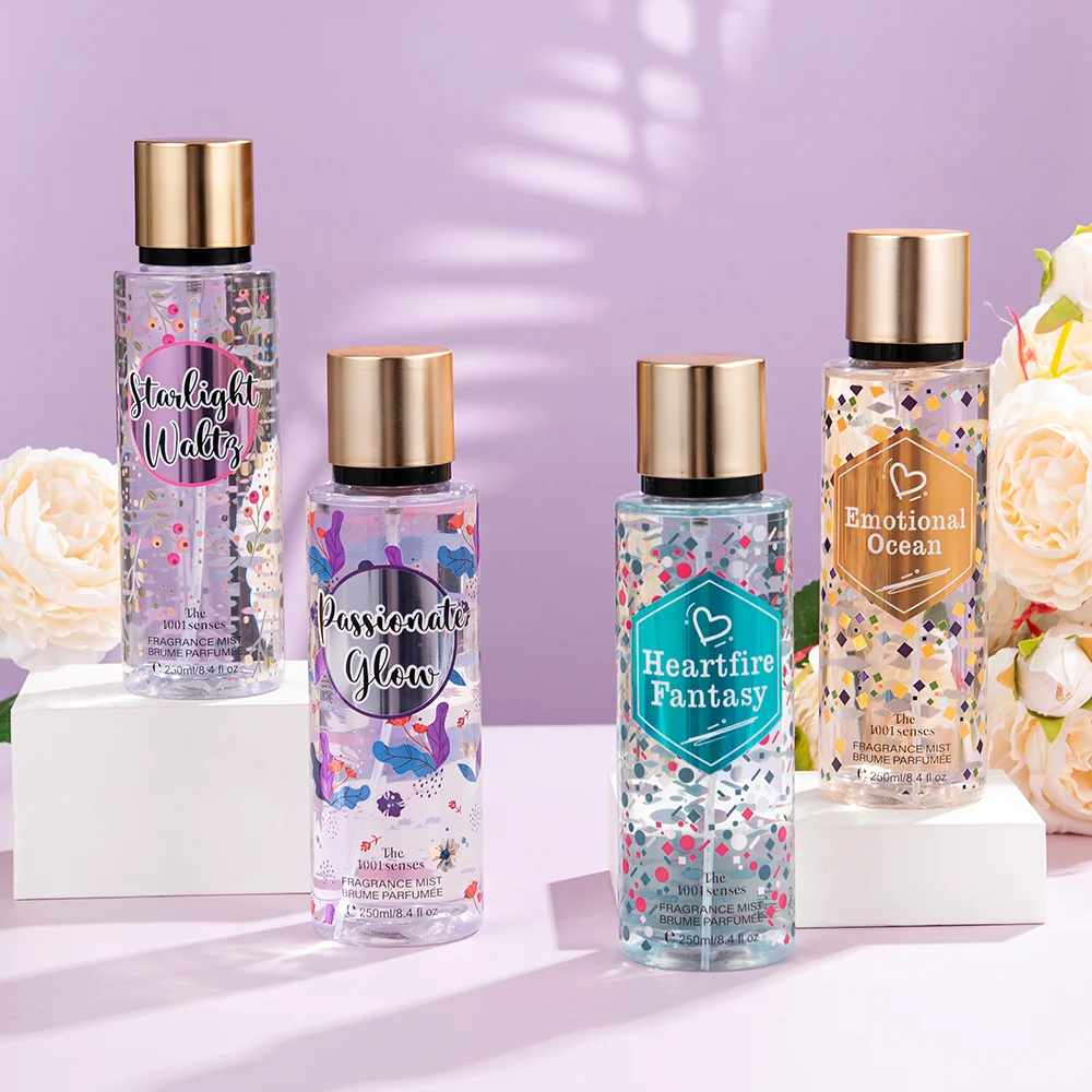 Wholesale Factory Price Floral Fragrance Long Lasting Smell Body Splash 250ml Private Label OEM ODM Female Perfume