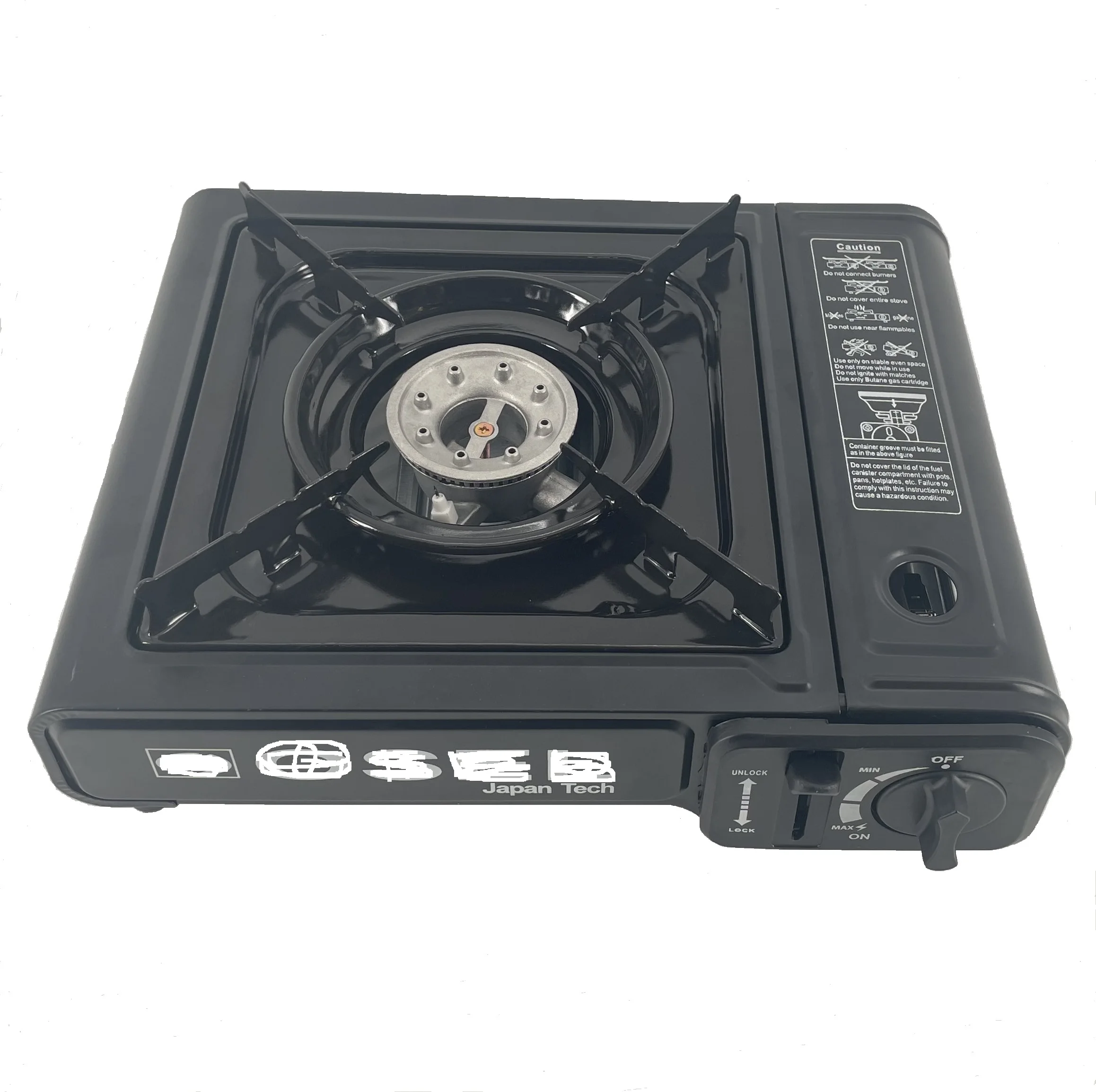 propane butane stove portable lightweight gas camping stove with plastic box