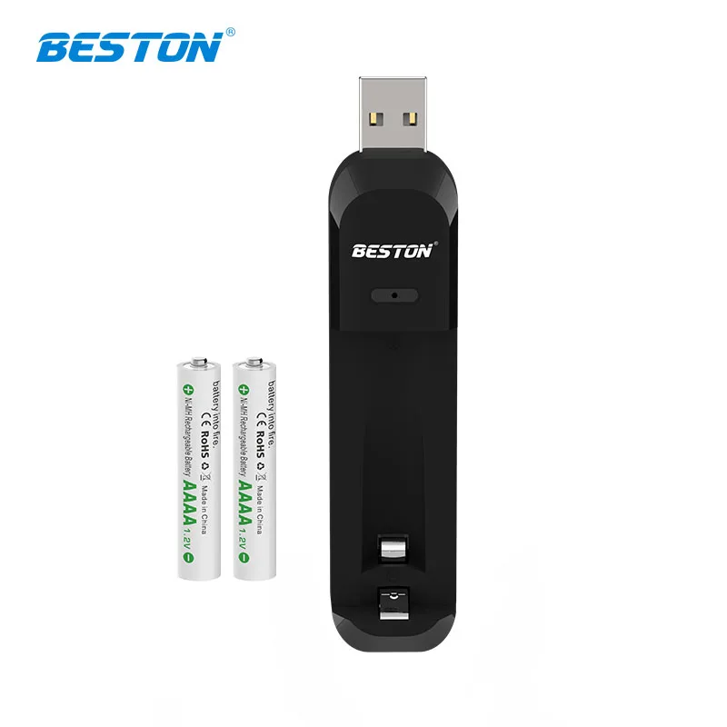 Beston 1.2V AAAA Ni-mh Rechargeable battery and charger set for Microsoft surface3 handwriting stylus