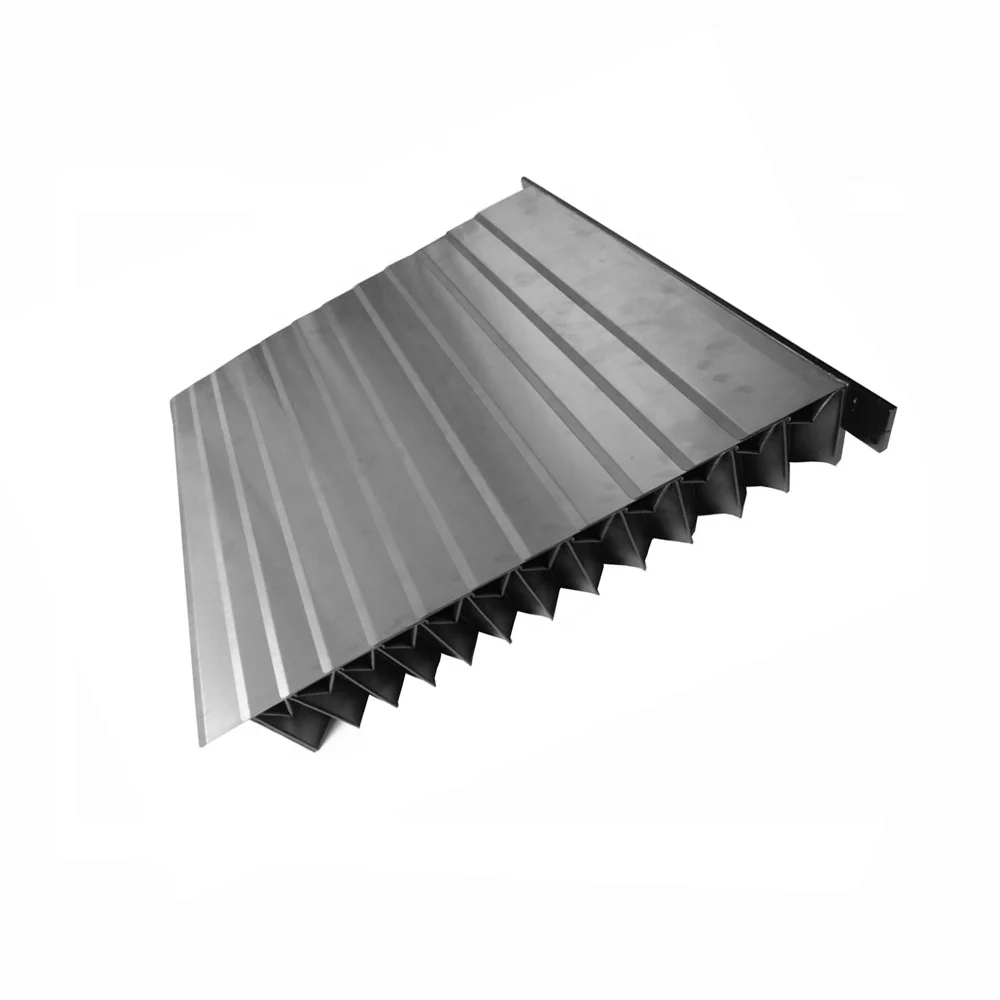 Бронированная Защитная крышка CNC, телескопическая стальная сильфоновая крышка