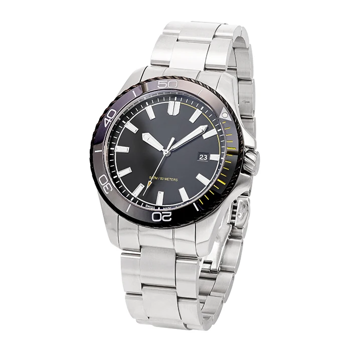 Factory customize casual design stainless steel band waterproof  quartz watches montres homme reloj premium watches men