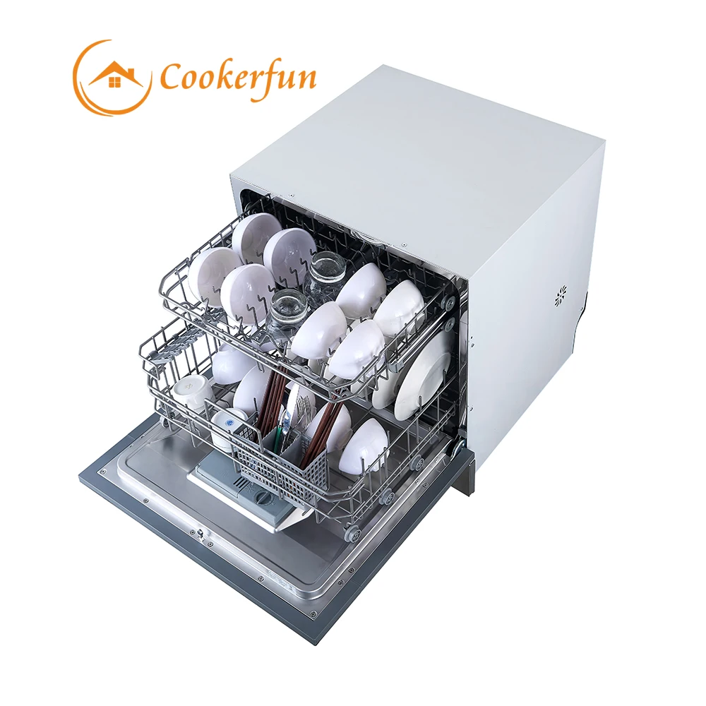 Fully Automatic Household Dishwasher Drying Free Installation Integrated Sink Home Use Dishwasher Machine