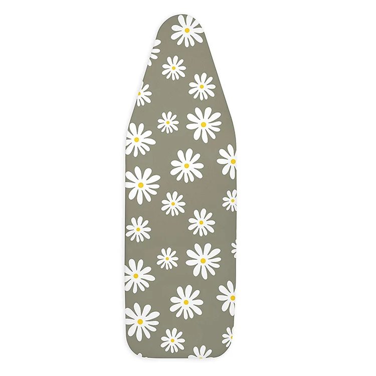 Basics Blue Mini Full Size 4 Leg Fold-Up Ironing Board with Removable Cover Mesh Material for Home or Wardrobe Use